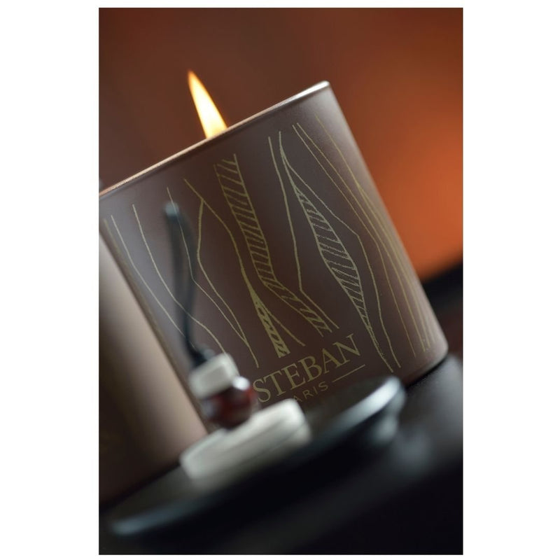 Esteban Scented & Refillable Decorative Candle - Cèdre - The Garden HouseEsteban