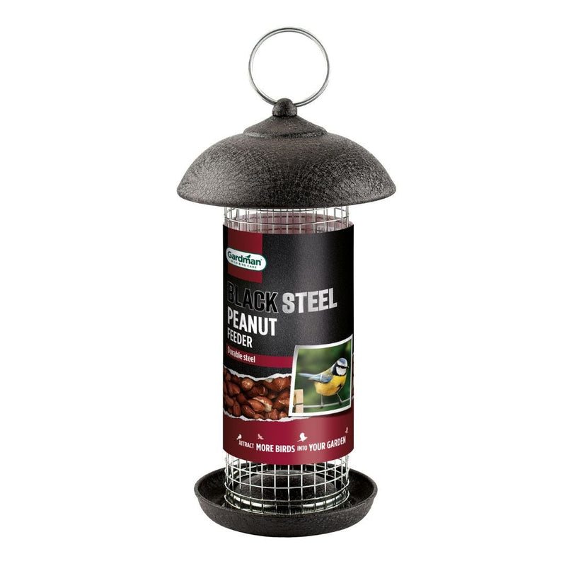 Gardman Black Steel Peanut Feeder - The Garden HouseWestland