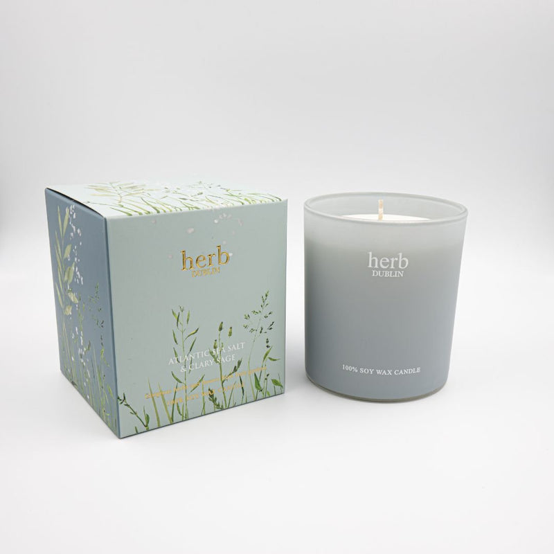 Herb Dublin Atlantic Sea Salt Candle - The Garden HouseHerb Dublin