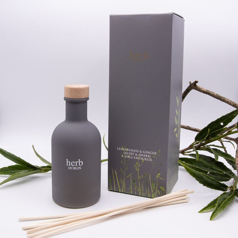 Herb Dublin Lemongrass & Ginger Diffuser - The Garden HouseHerb Dublin