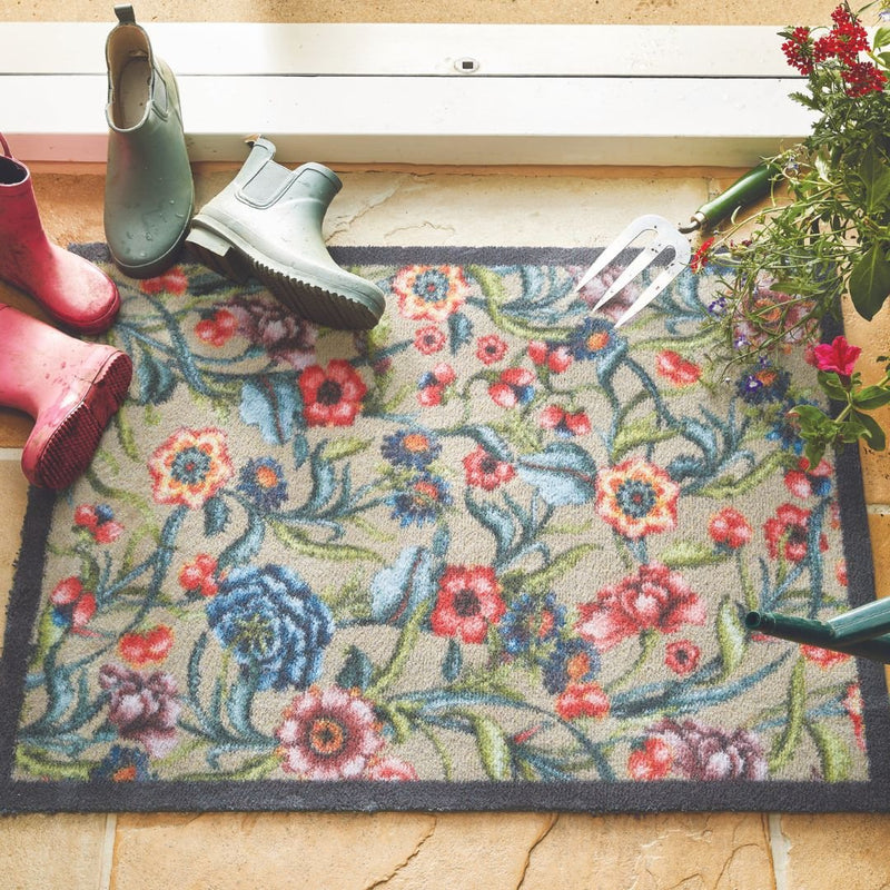 Hug Rug Mat Garden Multi Floral 2