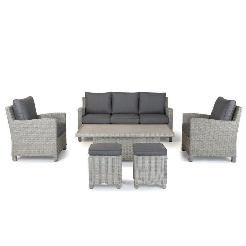 Kettler Palma Sofa Set High/Low Alu Slat Table