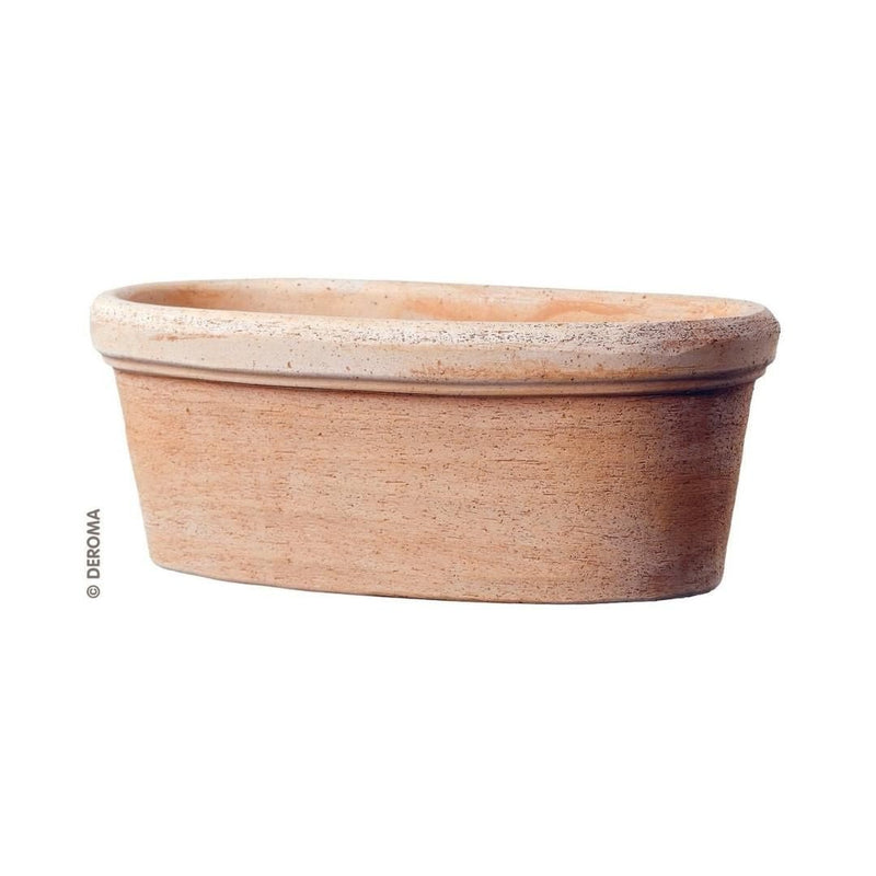 Terracotta Oval Planter Etrusco 35cm