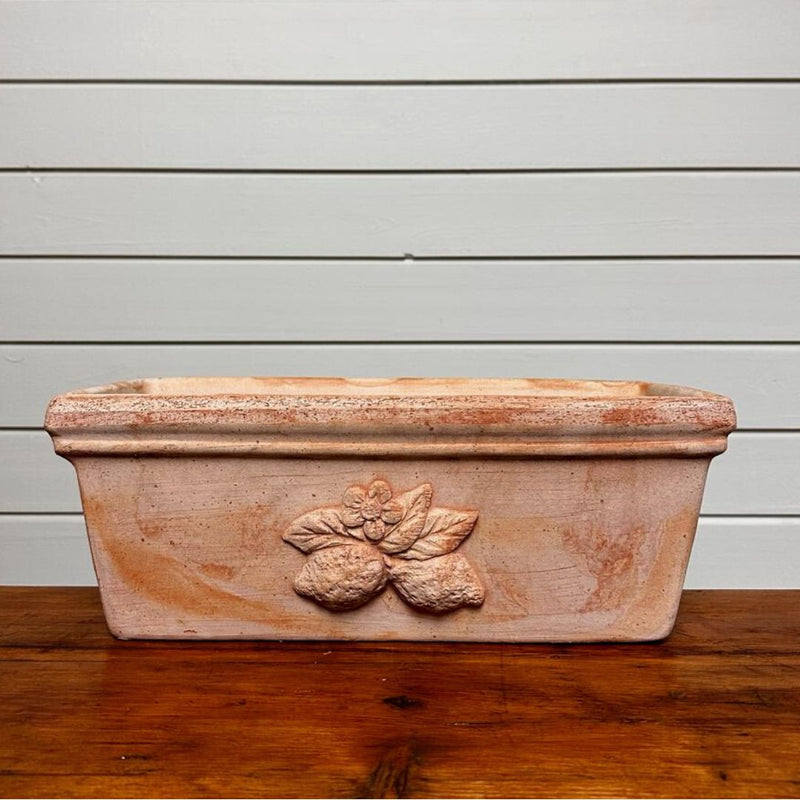 Terracotta Trough Sicilia 40cm