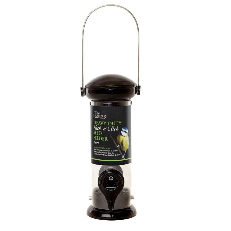 Tom Chambers Heavy Duty 2-Port Seed Feeder