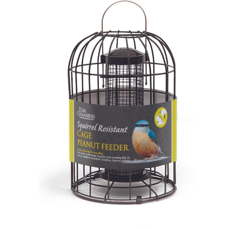 Tom Chambers Squirrel Proof Cage Peanut Feeder - The Garden HouseTom Chambers