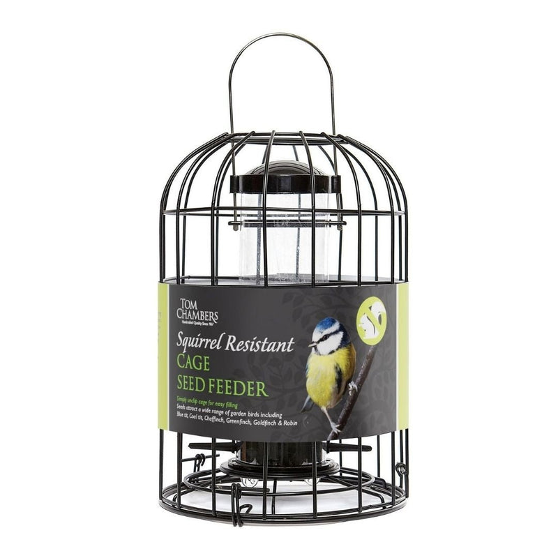 Tom Chambers Squirrel Proof Cage Seed Feeder