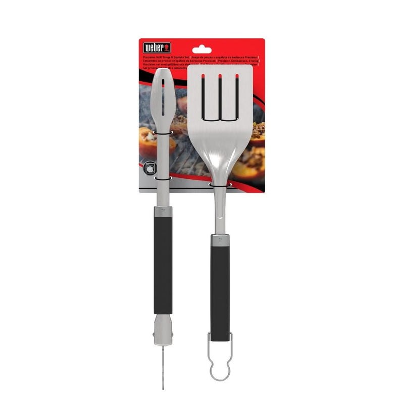 Weber Precision Tongs & Spatula Set