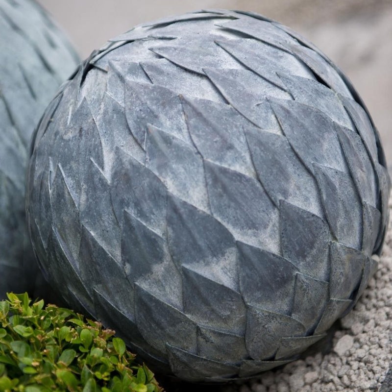 Zinc Leaf Ball - The Garden HouseA Place In The Garden